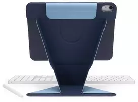 Pipetto Origami No6 Stand dėklas, tamsiai mėlynos spalvos – Apple iPad Air 13″ 2024/2025/2026