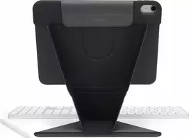 Pipetto Origami No6 Stand dėklas, juodos spalvos – Apple iPad Air 13″ 2024/2025/2026