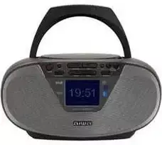 Grotuvas Aiwa Boombox AIWA BBTU-500 DAB+/FM RDS/CD/USB/BT juoda