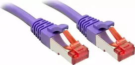 Tinklo Kabelis - LINDY Cat.6 S/FTP Tinklo Kabelis, RJ45, M/M, 250MHz, 27AWG, 7.5 m, Purpurinis