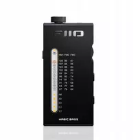 FiiO RR11 radijo imtuvas – juodas – nešiojamas FM radijo imtuvas
