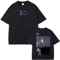 Harry Styles Kiss All The Time T-Shirt Men's Classic Disco Ball Print Retro Love on Tour Pop Fan Short Sleeve Casual Summer Top S įvairiaspalvis