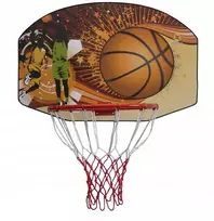 Interplastic Tablica krepšiniui Kosza su Siatką Rinkinys KUBISPORT 90 x 60 cm