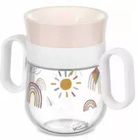 Rosti Mepal Mepal Mio Sunshine & Rainbow 200 ml vaikiškas mokomasis gerti puodelis