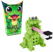Marioinex *****Vafliniai mini kaladėlės PocketPets Frog 06934