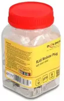 Delock DELOCK RJ45 Modularer Stecker Cat.6A mit Knickschutztülle