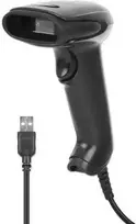 Skaitytuvas kodów kreskowych Manhattan MANHATTAN 2D LED Barcodescanner 320mm 1,4m USB-Kabelis juodas