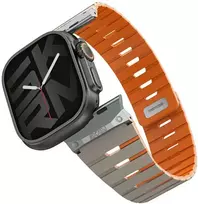 Apyrankė Skinarma Gemini for Apple Watch 49/46/45/44 mm pilkos spalvos