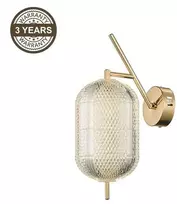 Sieninis šviestuvas Kinkiet Domoletti WALL LUMINAIRE LED C2360-1C GOLD