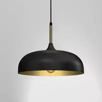 Lubinis šviestuvas Lampa wisząca Domoletti PENDANT LIGHT VOLOS E27 Juodas/GOLD