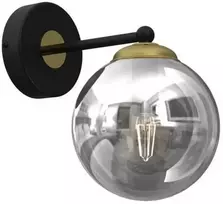 Sieninis šviestuvas Kinkiet Domoletti WALL LIGHT BURSA E14 Juodas/GOLD