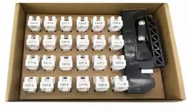 Techly Intellinet 369236 modulis Keystone RJ45 UTP Cat6, 24 vnt + užspaudimo replės