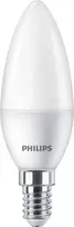 „Philips“ LED klasikinė lempa 40W E14 žvakė šilta 470lm matinė 6 vnt. P