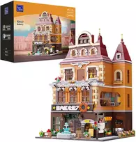 Pantasy statybiniai blokai kepyklos pastatas 2663 vnt