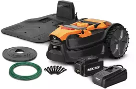 Belaidis vejos robotas Lawnmaster VBRM20D, 24V, 4 Ah, 800 m2