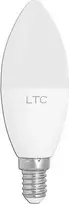 LTC PS lemputė LTC LED C37 E14 SMD 7W 230V, šilta, balta, 560lm.
