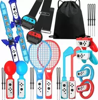 JYS 15in1 rinkinys, priedai, laikikliai, laikikliai, sporto priedai, „Nintendo Switch“ / „Switch Oled“ / „NS253“