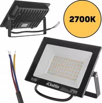 KELTIN prožektorius 50 W LED prožektorius – šiltai balta spalva 2700 K (50)