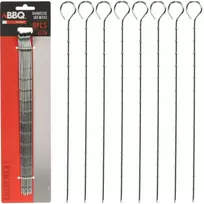 Mondex Bbq Line iešmo vėrinukai, 8 vnt. 27cm