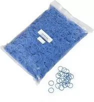 Bingo Guminės juostos 160x1,5x2 dia.100 1kg mėlynos 60% RB1601520BLU