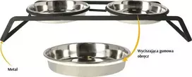 Dingo Metalinis šunų ir kačių maitinimo rinkinys 2 x 180 ml