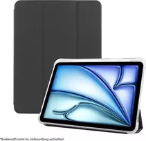 Planšetinio kompiuterio dėklas Pedea Folio trijų dalių dėklas, skirtas Apple iPad Air 11, juodas (M2 24)
