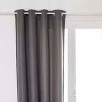 Atmosphera Malo tamsinanti užuolaida su kilpelėmis, 140 x 260 cm