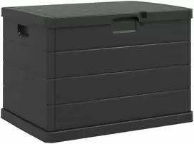 Sodo saugojimo dėžė Antracitas 77,5 x 54,5 x 53 cm Plastmasė