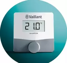 Vaillant Vaillant radijo kambario termostatas sensoROOM VRT 51f, skirtas darbui su VR 940f moduliu 0010035748