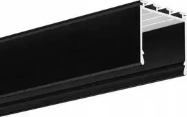 Prescot Prescot Lipod Lipod-ALU-2M-A-CZ LED profilis Lipod 2M Anoduota juoda spalva.
