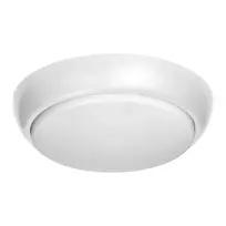 Lubinis šviestuvas Orno KOKO šviestuvas 2xE27, 2x40W, baltas-polipropilenas, matinis gaubtas-polikarbonatas, IP44, IK10