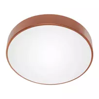 Lubinis šviestuvas Orno OVO plafon 5xE27, 5x24W, miedziana stal, klosz stiklinis matinė, IP20, - 600