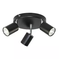 Orno RINO sieninis ir lubinis šviestuvas, maks. galia 3x50W, GU10, IP20, juodas