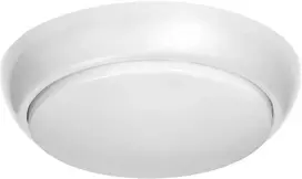 Lubinis šviestuvas Orno KOKO šviestuvas 2xE27 su mikrobangų judesio jutikliu, 2x40W, baltas polipropilenas, matinis polikarbonato gaubtas, IP44, IK10