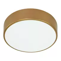 Orno OVO LED lubinis šviestuvas, 43 W, 4000 K, 4750 lm, auksinio plieno, matinio stiklo gaubtas, IP20, ? 400