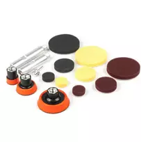 Automobilio poliravimo rinkinys, 15 vnt. AMIO-03700
