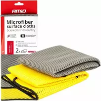 Mikropluošto šluostė 40×40 cm, 280 gsm, 2 vnt. AMIO-03977