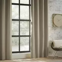 Atmosphera Tamsinta užuolaida MATTONE, 140 x 260 cm, smėlio spalvos