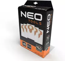 Maišeliai dulkių siurbliui NEO TOOLS 04-739 (5 vnt.)