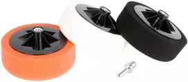 Poliravimo kempinių rinkinys, 3 vnt. 150 mm su M14 adapteriu AMIO-03703