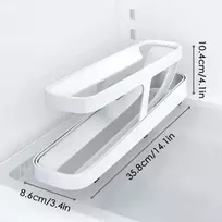 ATL Kiaušinių dėklas, talpa 12-14 kiaušinių, 36 cm, baltas