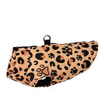 Žieminiai šunų drabužiai mažiems vidutiniams šunims Vandeniui atsparūs Šilti Leopardo Kalėdiniai Šuniuko Striukė Paltai Čihuahua Prancūzų buldogas Apranga L