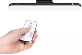 XO LED magnetic lamp YH08B 1200mAh juodas + remote control