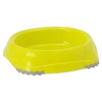 Gyvūnų dubuo, plastikinis: Placek Bowl Neslystantis, citrininės/geltonos spalvos, 210 ml