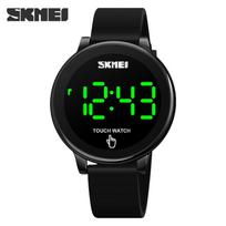 Moment beauty led electronic watch multi-functional waterproof sports watch simple men's and women's luminous electronic watch juoda