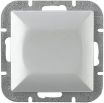 Łącznik Kryžminis jungiklis Pearl, 10A, 250V, sidabrinis