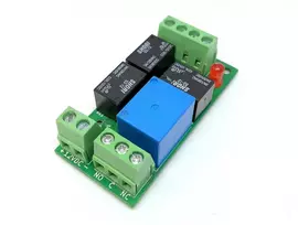 Anodas Electronics Priešrūkinių žibintų relė 1 kanalo 12-15VDC su galimybe prijungti išorinį mygtuką