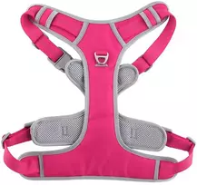 Gloria Šunų petnešos, M dydžio, rožinės ir pilkos Oem Dog harness OXFORD