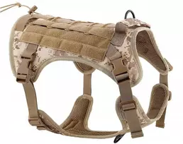 Oem Dog harness TACTICAL dydis XL ruda