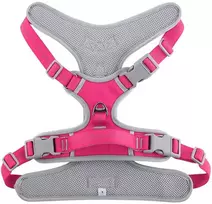 Oem Dog harness OXFORD B dydis XL pink pilkas
